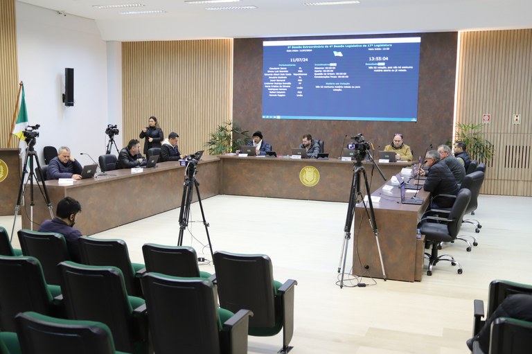Em Sessão Extraordinária, Legislativo aprova LDO 2025